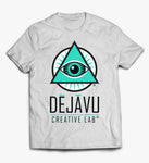 Playera Dejavu Creative Lab Logo Original Blanco